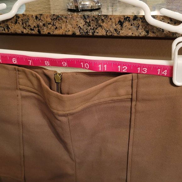 C/MEO Collective Olive Green Pants with Metal Detail - Picture 3 of 4